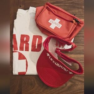 🎃 Lifegaurd Costume Accessories Small